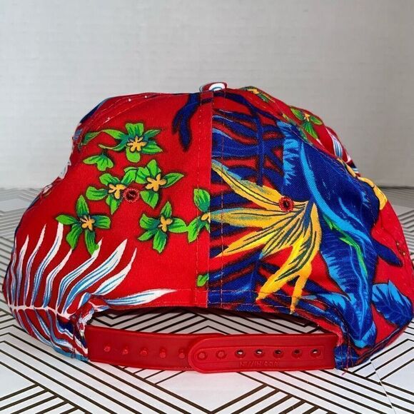 Nissin Mens Cap Hat One Size Multicolor Maui American Family Insurance Tropical - Picture 4 of 6